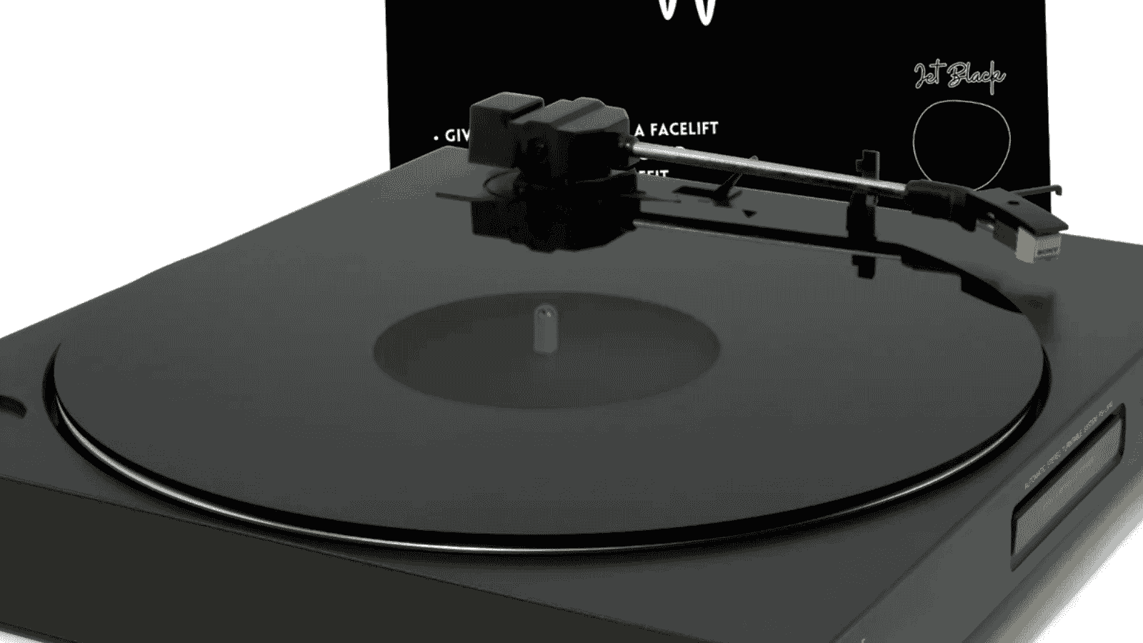 Black Acrylic Slipmat