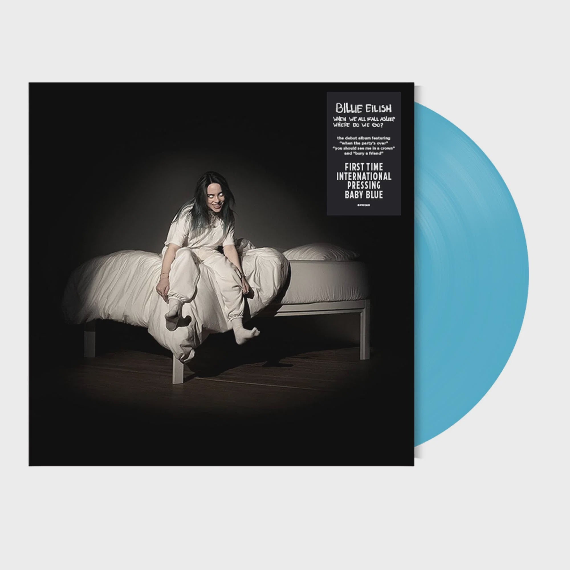 Billie Eilish - When We Fall Asleep Where Do We Go? Opaque Baby Blue Coloured Vinyl LP