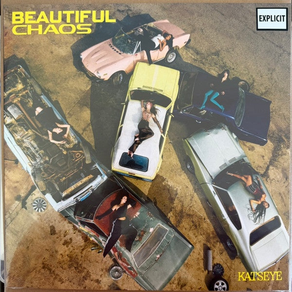 Katseye - Beautiful Chaos Lime Neon Coloured Vinyl LP (Used)