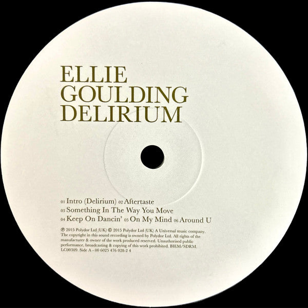 Ellie Goulding - Delirium Vinyl 2LP (Used)