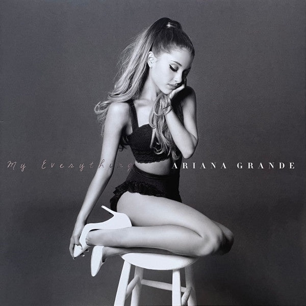 Ariana Grande - My Everything Clear & Lavender Split Coloured Vinyl LP (Used)