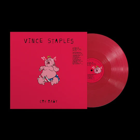 Vince Staples - Cry Baby Indie Exclusive Red Vinyl LP
