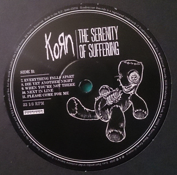 Korn - The Serenity Of Suffering Vinyl LP (Used)