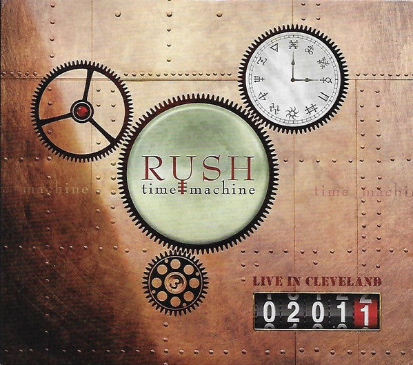 Rush – Time Machine 2011: Live In Cleveland 2CD Digipak
