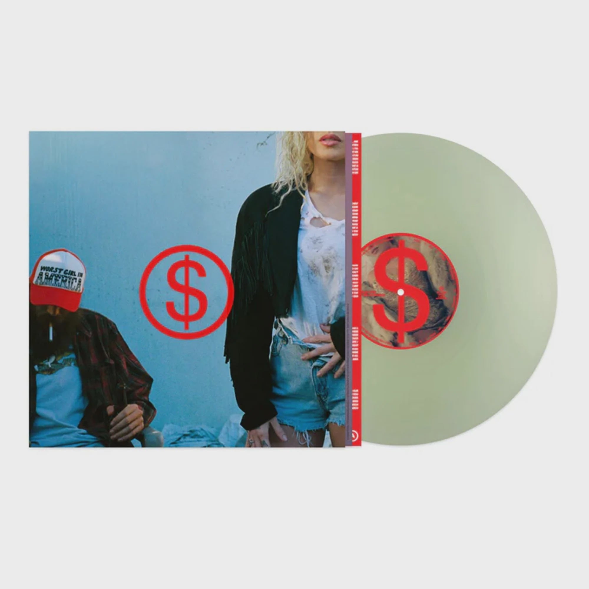 Slayyter - Wor$t Worst Girl In America Coke Bottle Clear Coloured Vinyl LP