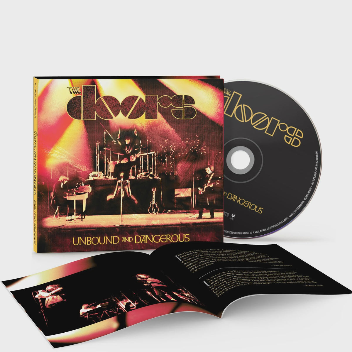 Doors - Unbound & Dangerous CD (New)