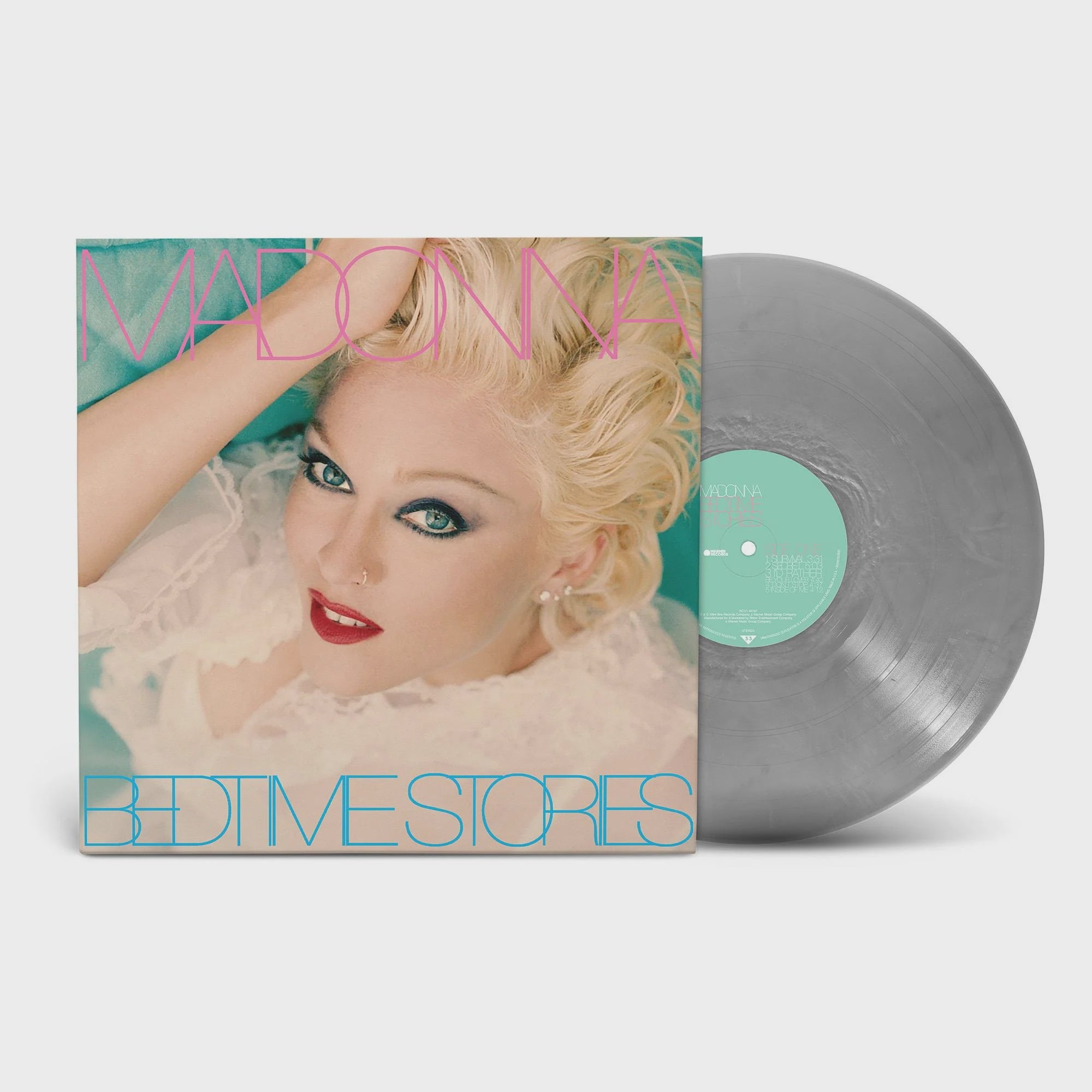 Madonna - Bedtime Stories (Silver Collection) Limited Silver Coloured Vinyl LP