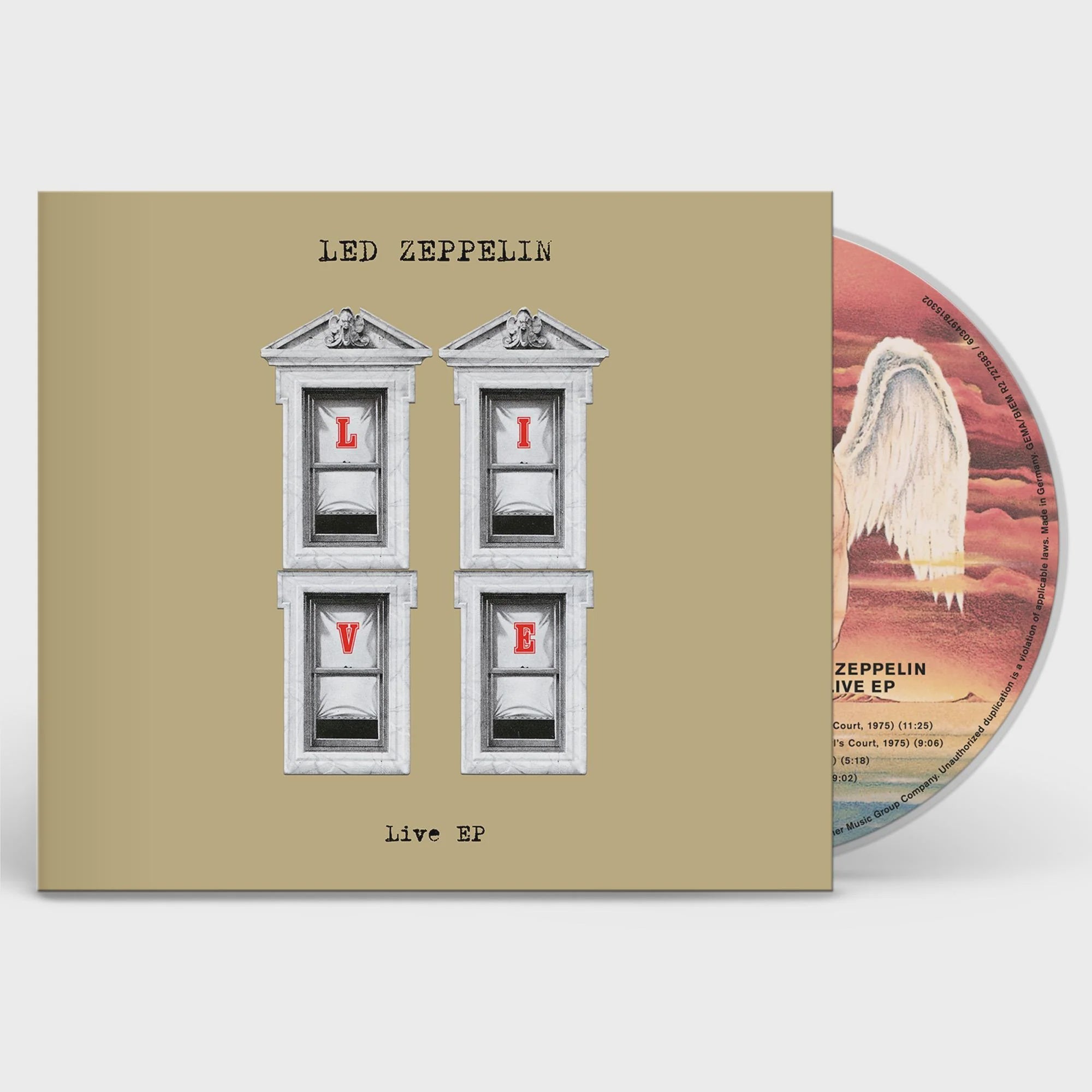 Led Zeppelin - Live EP CD (New)