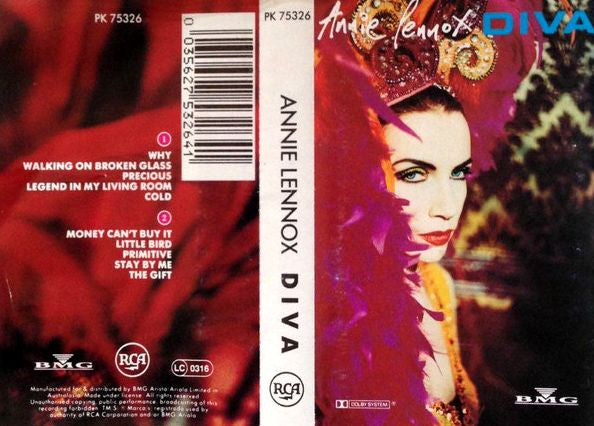 Annie Lennox – Diva Cassette Tape