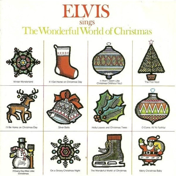 Elvis Presley – Elvis Sings The Wonderful World Of Christmas CD