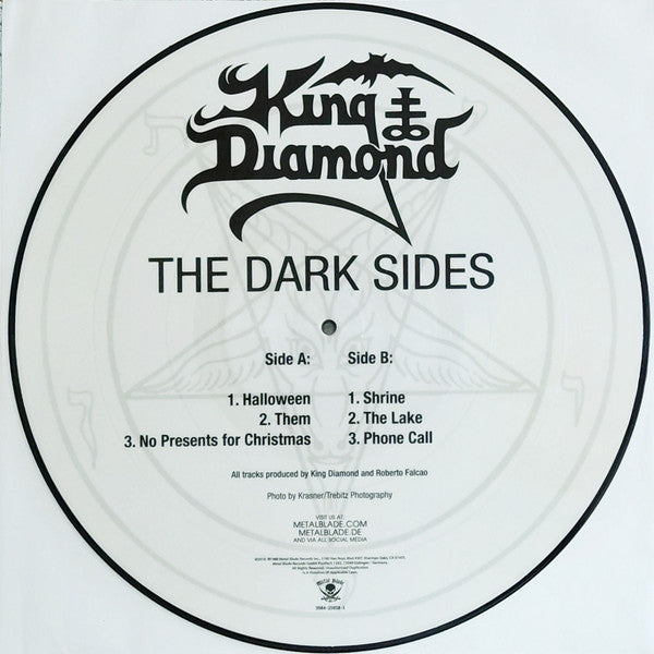 King Diamond - The Dark Sides Limited Edition Picture Disc Vinyl LP (Used)