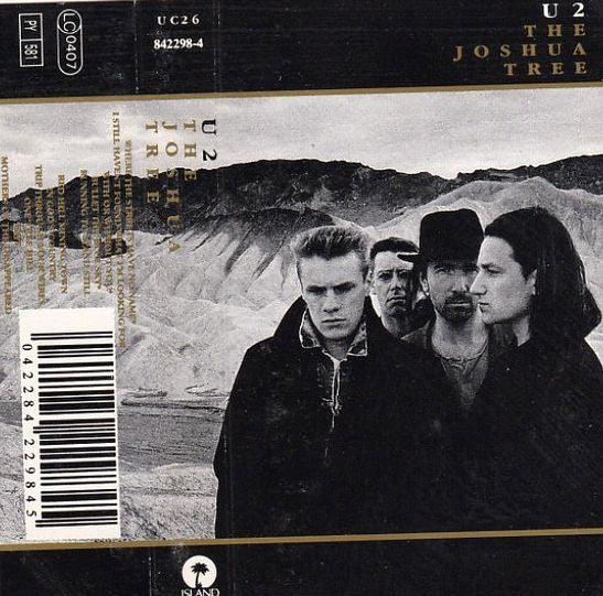 U2 - The Joshua Tree Cassette Tape