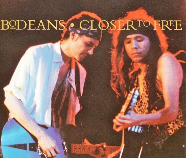 BoDeans - Closer To Free 3 Track CD Single