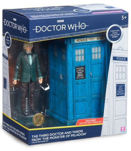 Doctor Who - Third Doctor & Tardis Figure