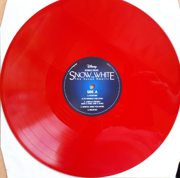 Soundtrack - Snow White & The Seven Dwarfs Songs From The Motion Picture Red Coloured Vinyl LP (Used)