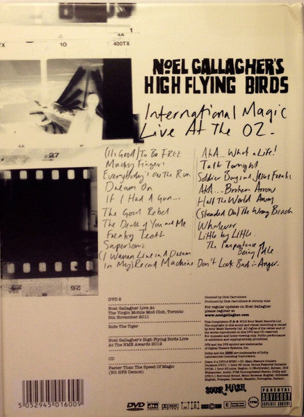 Noel Gallagher's High Flying Birds – International Magic: Live At The O2 2DVD+CD