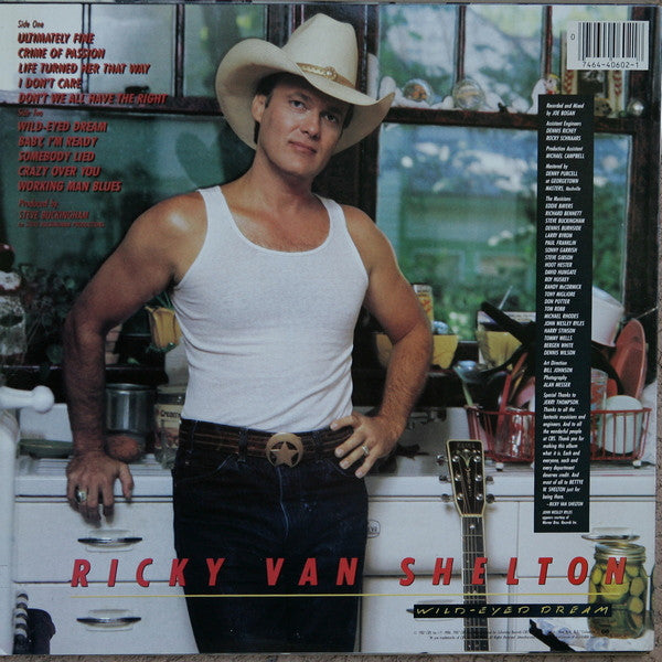 Ricky Van Shelton - Wild-Eyed Dream Vinyl LP (Used)