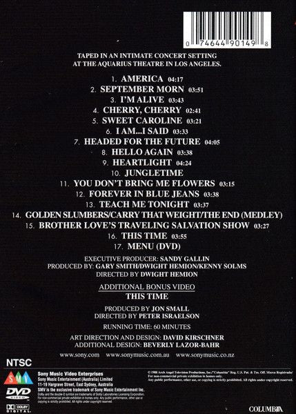 Neil Diamond – Greatest Hits Live DVD