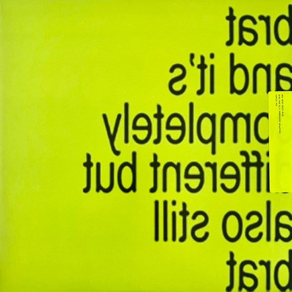 Charli XCX - Brat & It's Completely Different But Also Still Brat Milky ClearTranslucent Coloured Vinyl 3LP (Used)