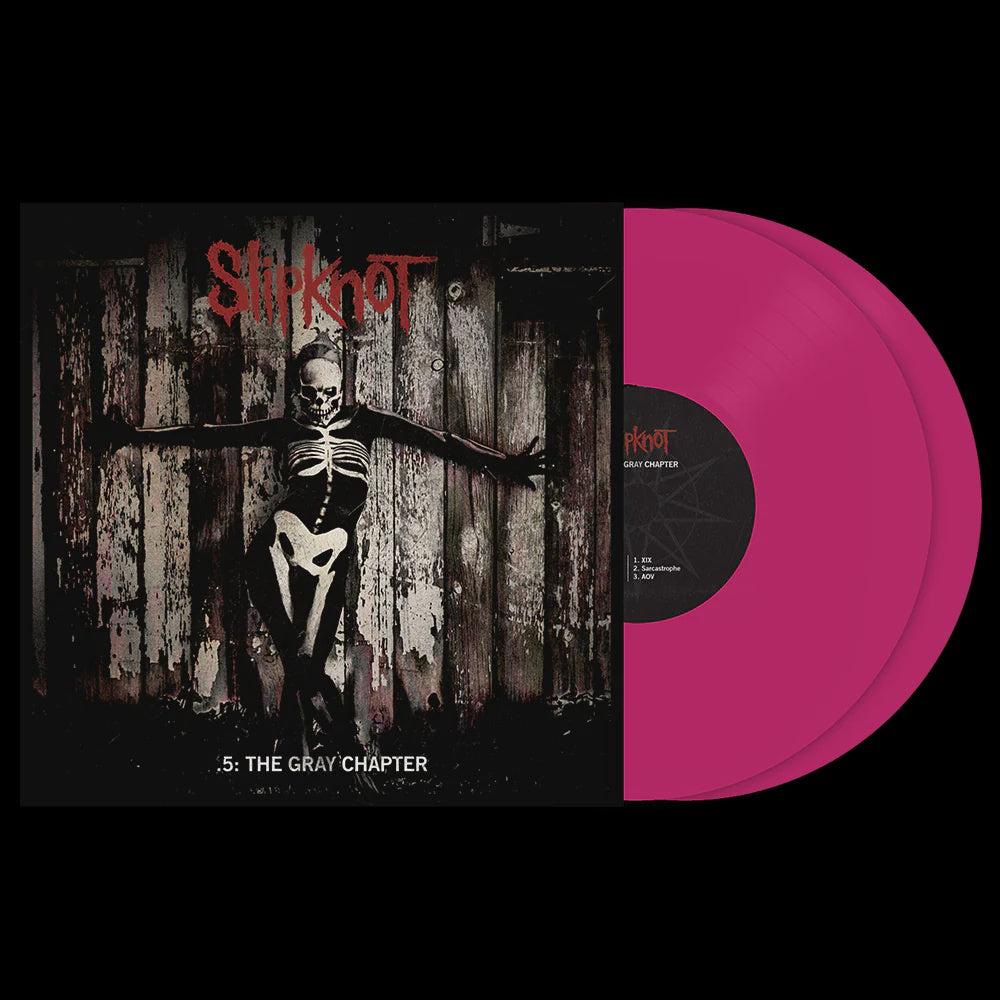 Slipknot – .5: The Gray Chapter Limited Edition Pink Coloured Vinyl 2LP