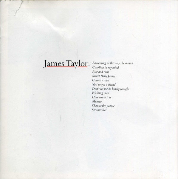 James Taylor – Greatest Hits CD