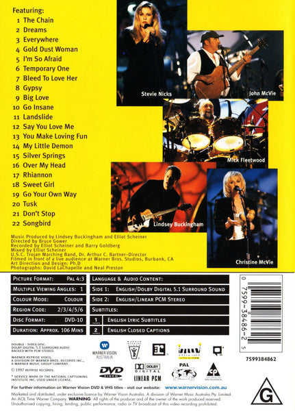 Fleetwood Mac – The Dance DVD