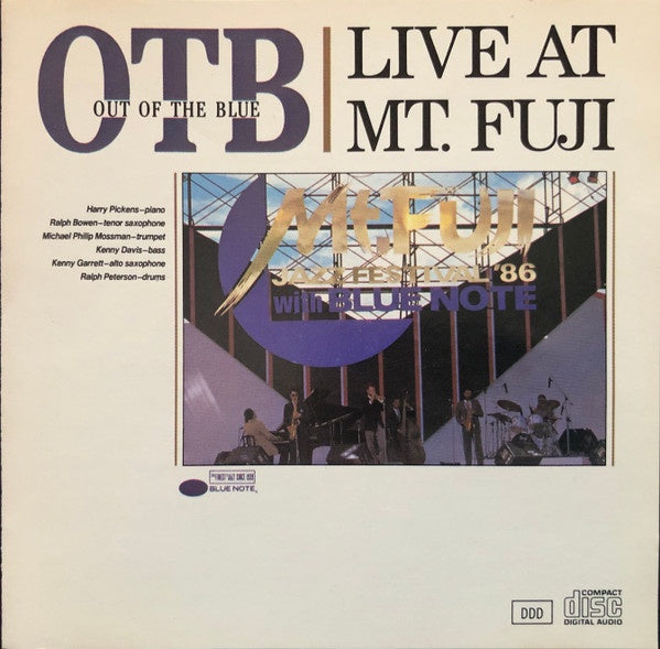 Out Of The Blue - Live At Mt. Fuji CD