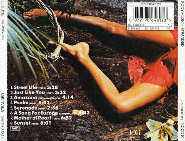 Roxy Music - Stranded CD