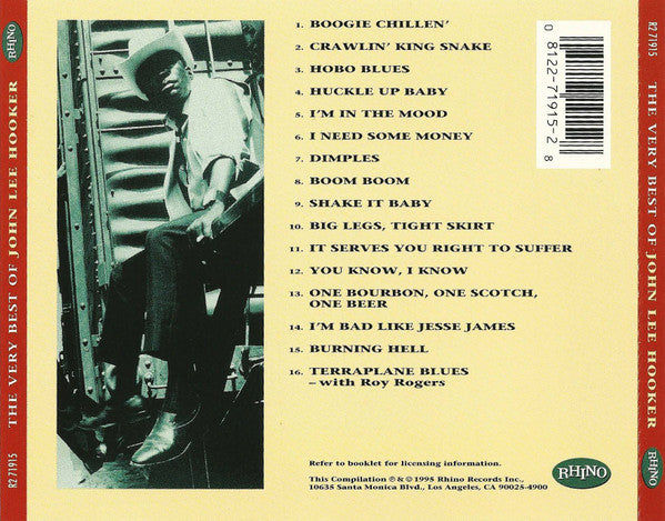 John Lee Hooker - The Very Best Of CD