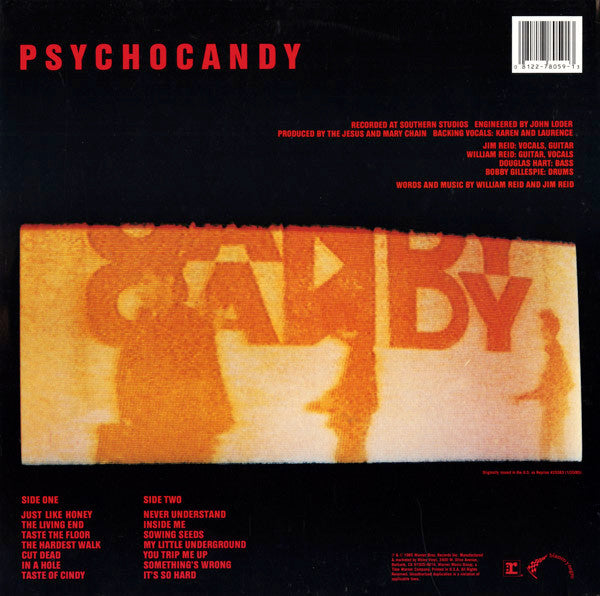 Jesus & The Mary Chain - Psychocandy Vinyl LP (Used)