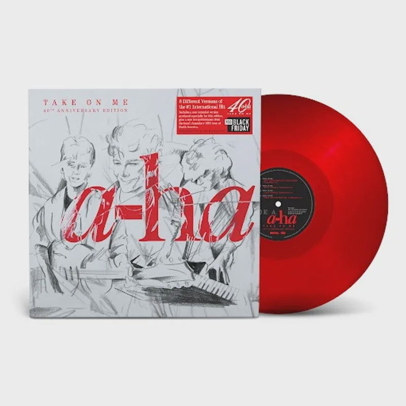 A-ha - Take On Me RSDBF2025 40th Anniversary Red Coloured Vinyl EP