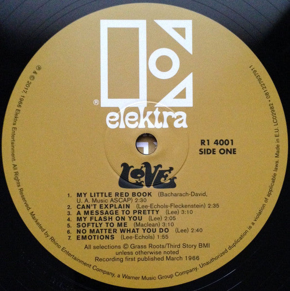 Love - Love Vinyl LP (Used)