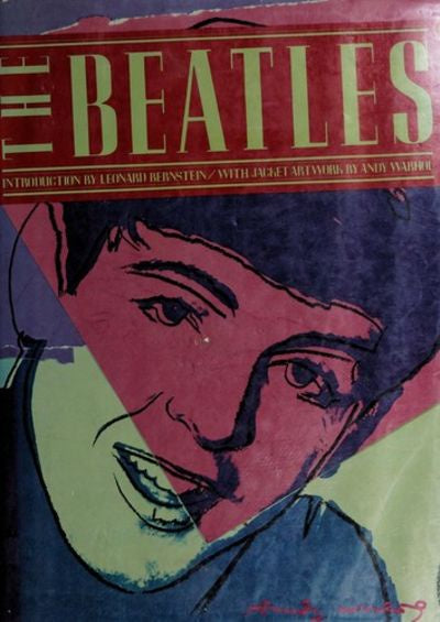 Beatles -Beatles By Geoffrey Stokes Book w/Andy Warhol Cover (1987)