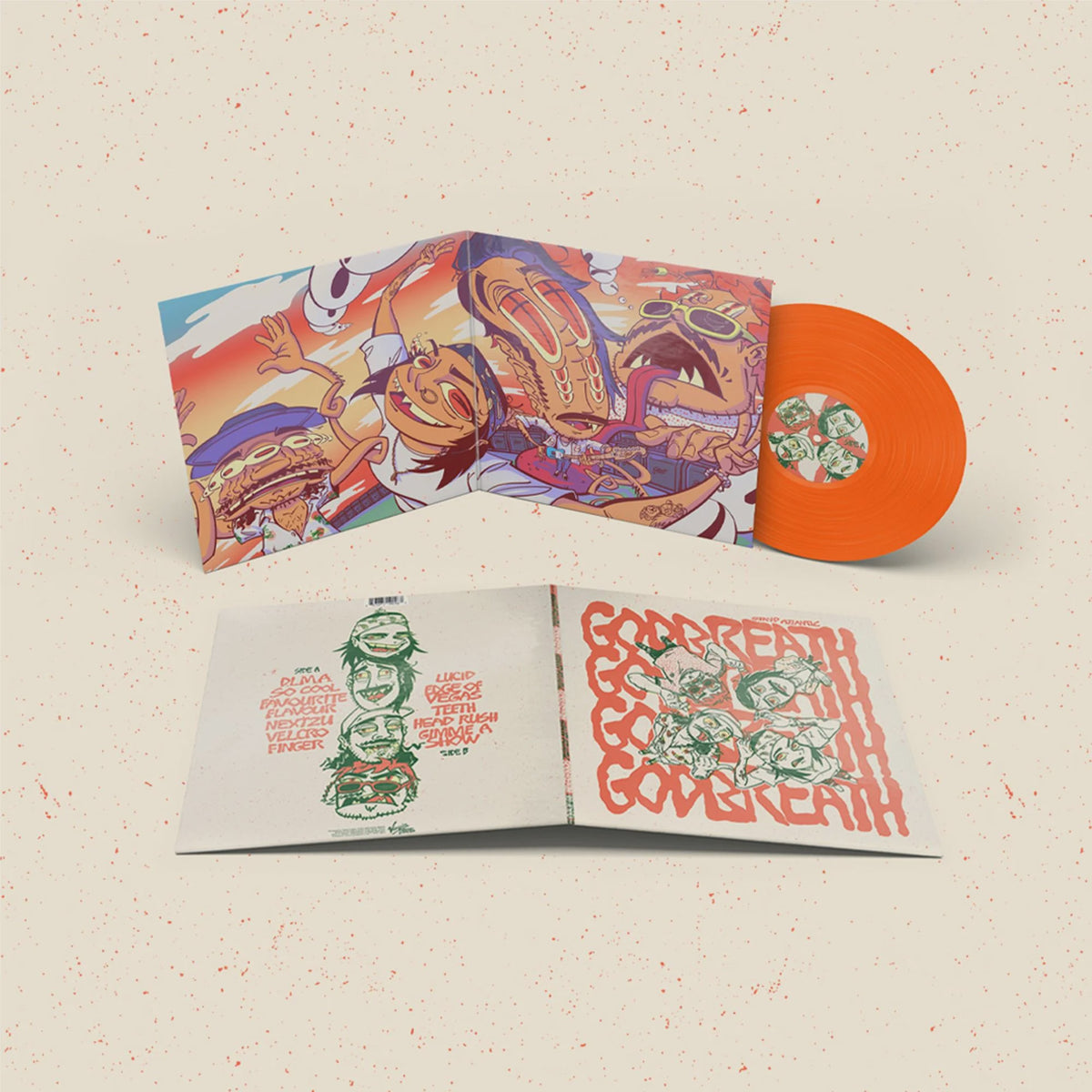 Stand Atlantic - Godbreath Neon Orange Coloured Vinyl LP