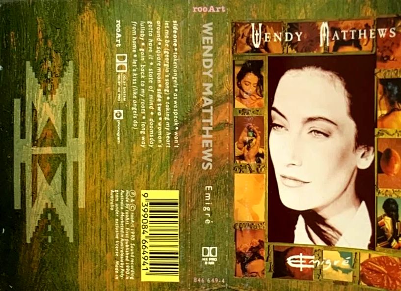 Wendy Matthews – Emigré Cassette Tape