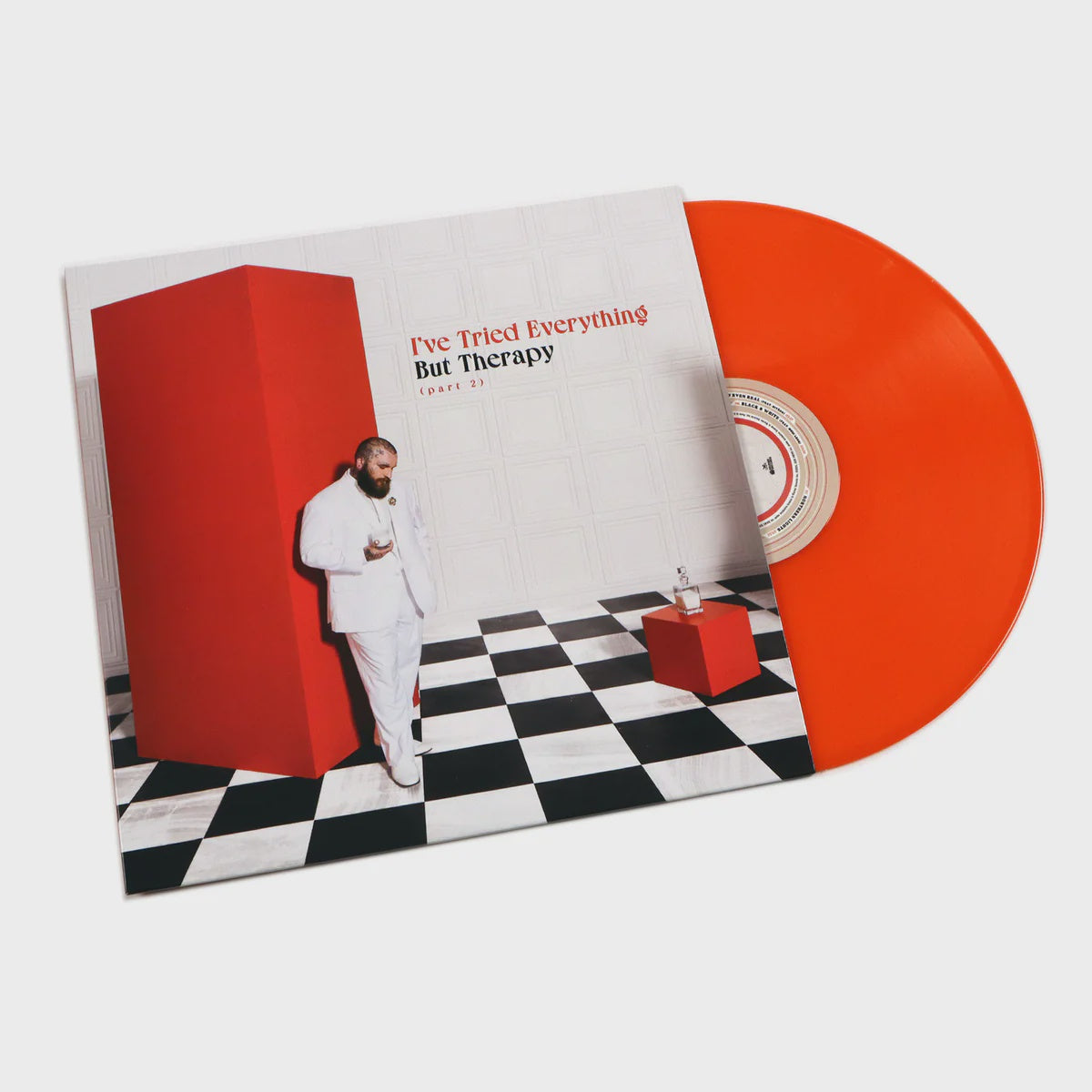 Teddy Swims - I've Tried Everything But Therapy (Part 2) Orange Crush Coloured Vinyl LP