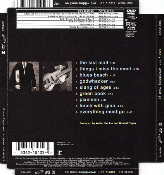 Steely Dan - Everything Must Go (DVD-Audio/DVD-Video Edition)