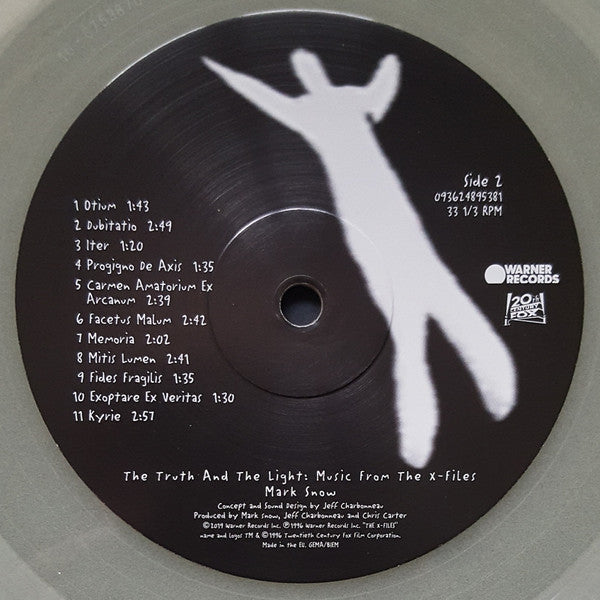 Soundtrack - The Truth And The Light (Music From The X-Files) RSD2020 Indie Exclusive Glow-In-The-Dark Coloured Vinyl LP (Used)