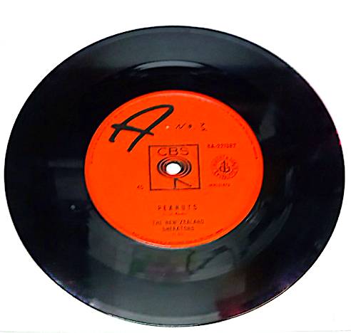 New Zealand Sheratons - Peanuts Australian 7" Vinyl Single (Used)