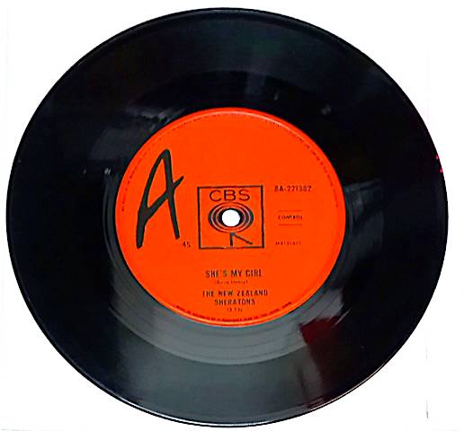 New Zealand Sheratons - Peanuts Australian 7" Vinyl Single (Used)