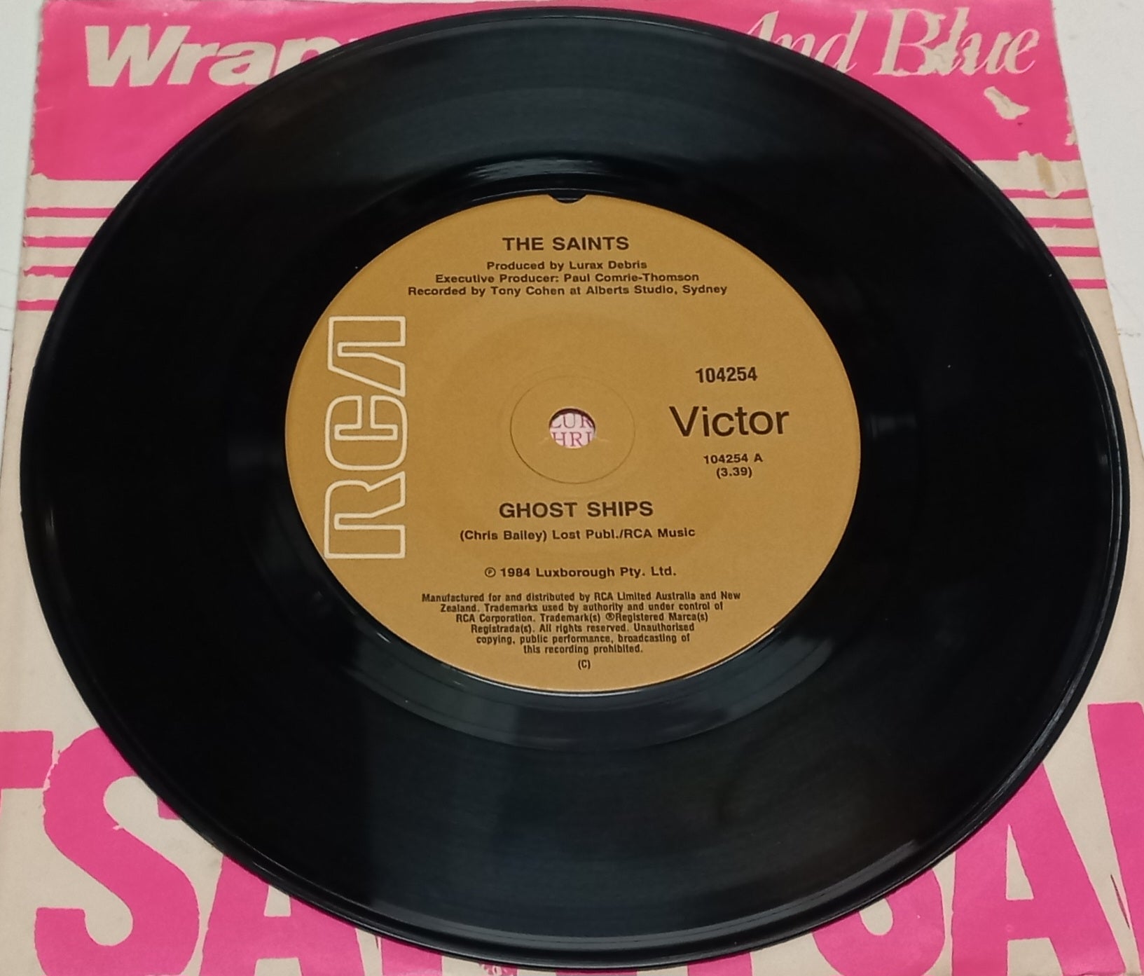 Saints - Ghost Ships 7" Vinyl Single (Used)