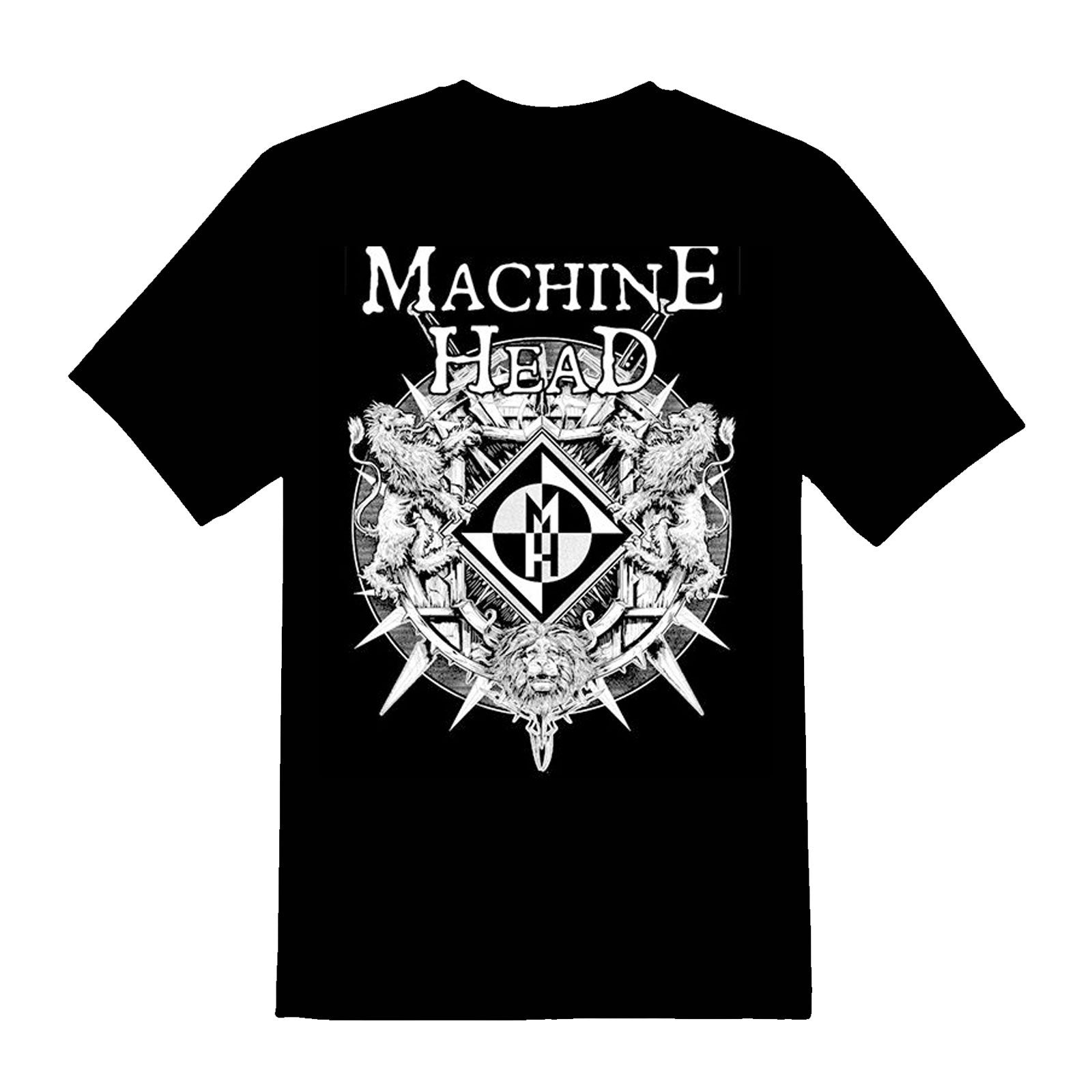 Rockaway Records Australia | Machine Head - White Logo Unisex T-shirt