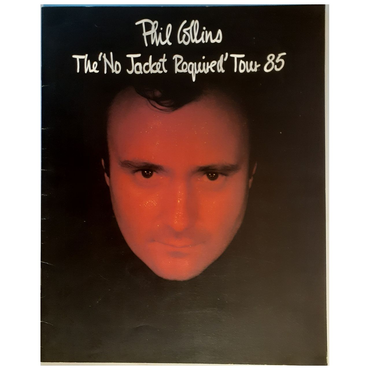 Phil Collins - No Jacket Required Original 1985 Concert Tour Program With Royal Albert Hall Ticket