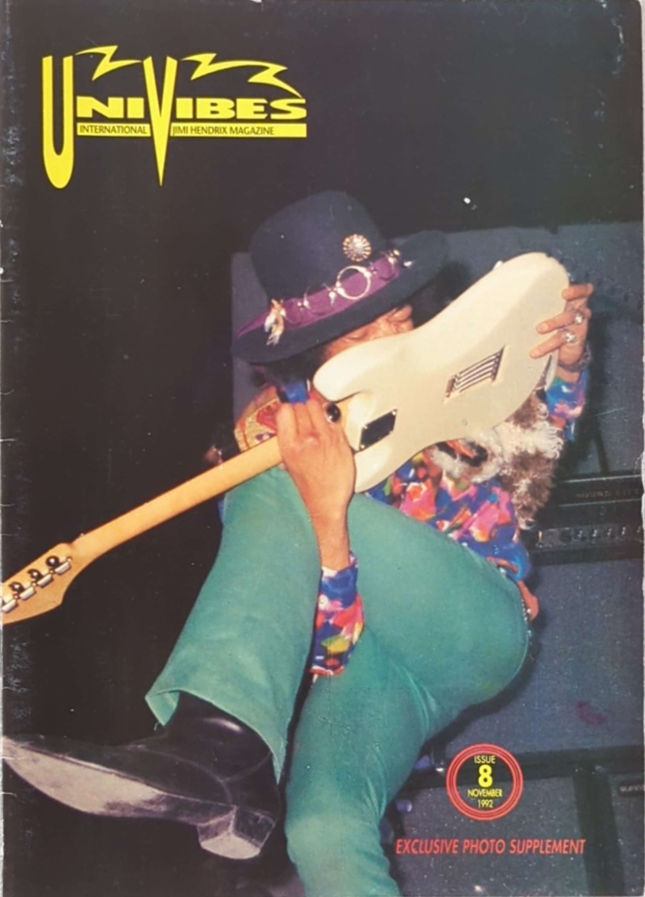 Jimi Hendrix - UniVibes Issue 8 (Photo Supplement Only) Magazine