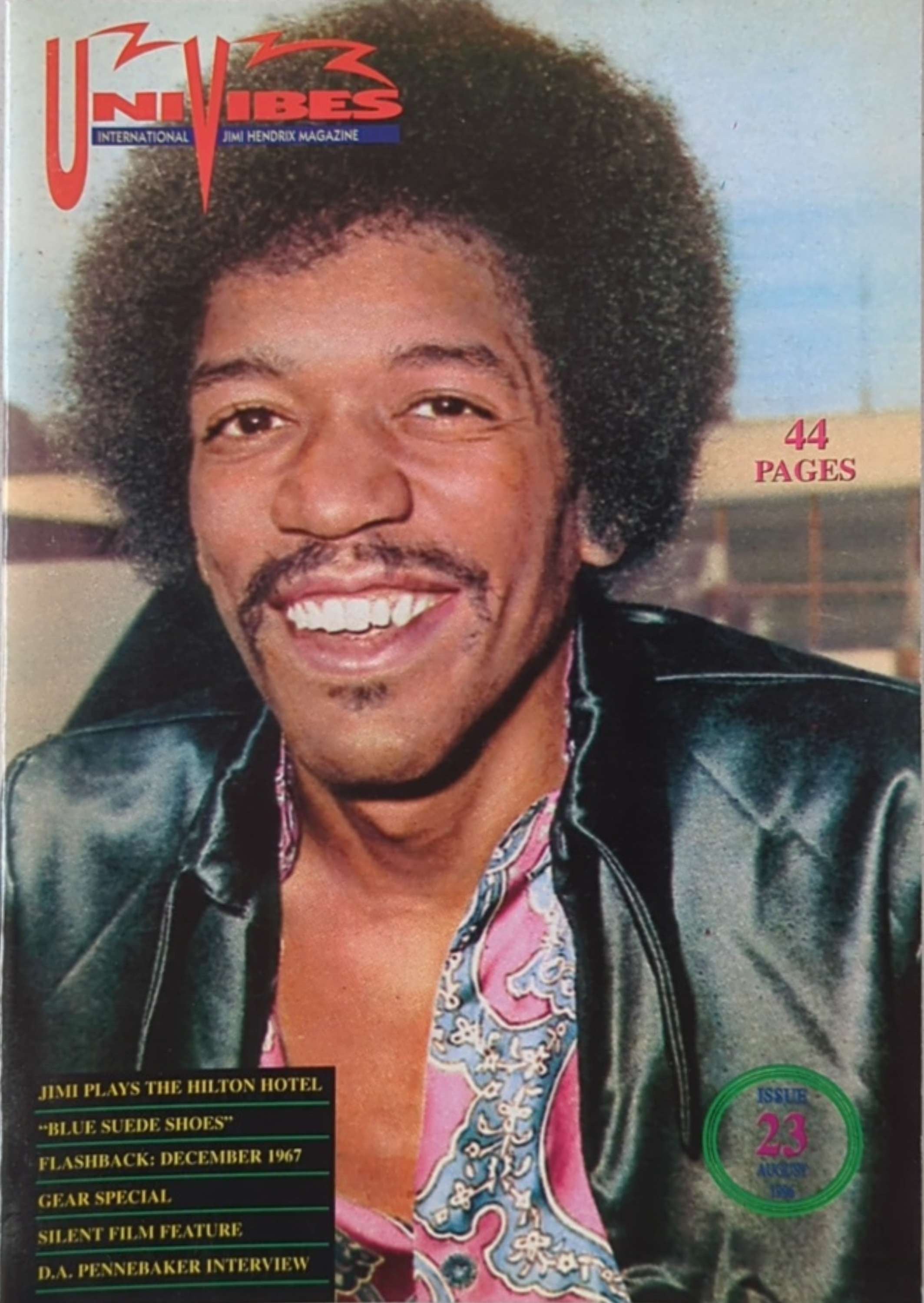 Jimi Hendrix - UniVibes Issue 23 Magazine