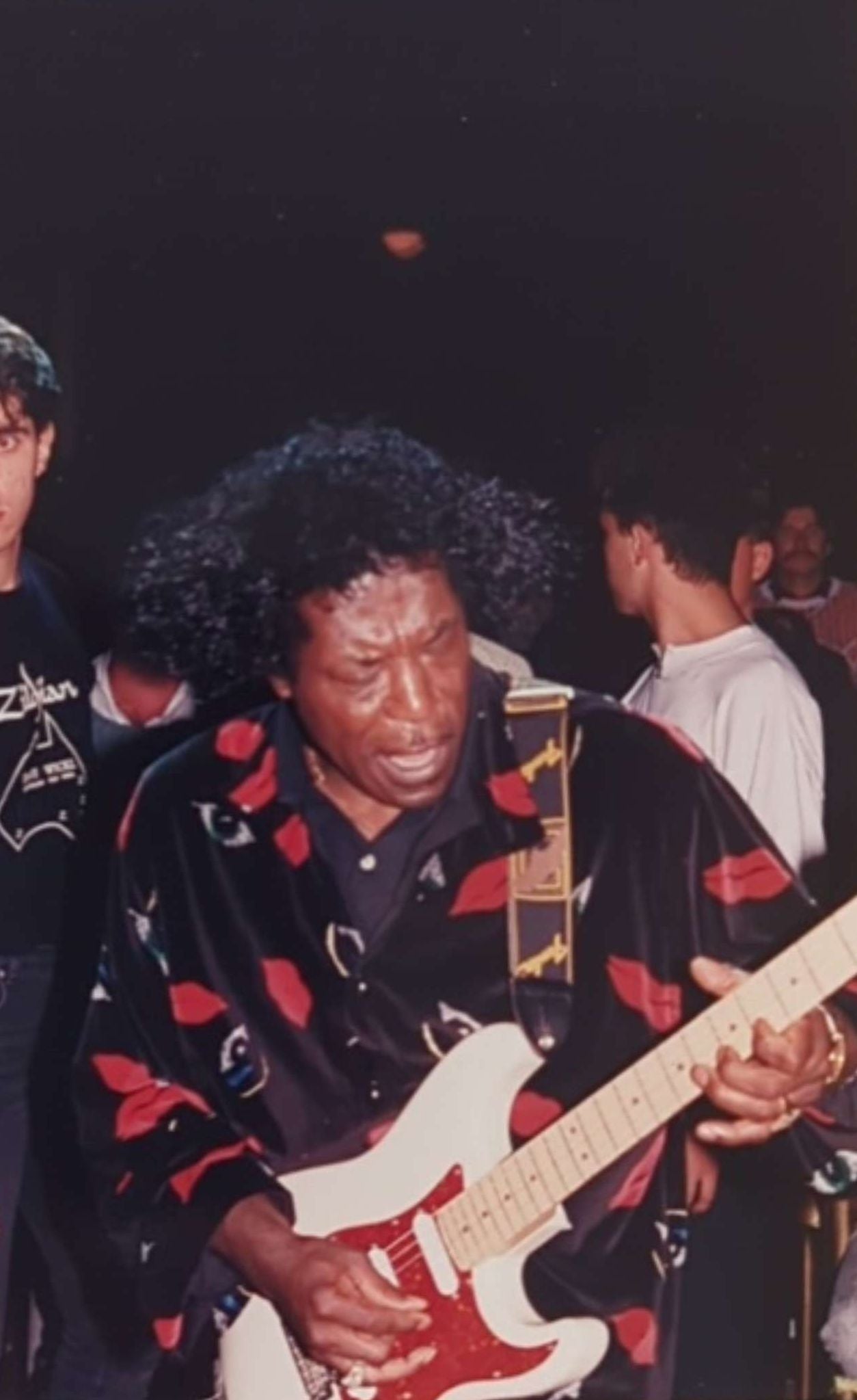 Buddy Guy - Autographed Photo, Concert Ticket & Newspaper Articles w/COA