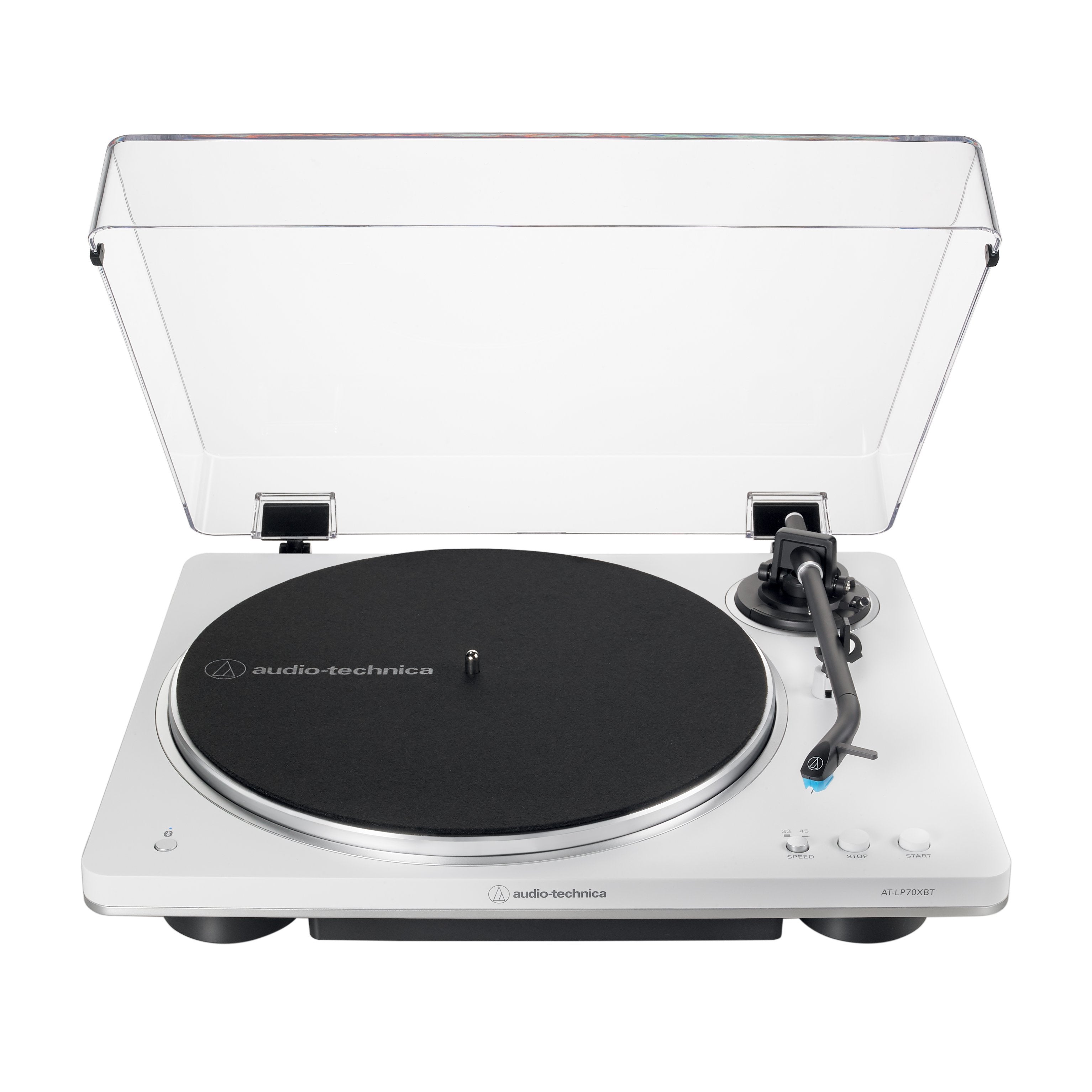Audio Technica - LP70XBT WS Bluetooth White / Silver Turntable (Refurbished)