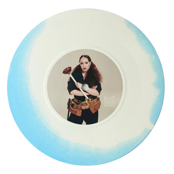 Chappell Roan - The Giver "The Plumber Edition" White/Blue Swirl Coloured 7" Vinyl Single (Used)