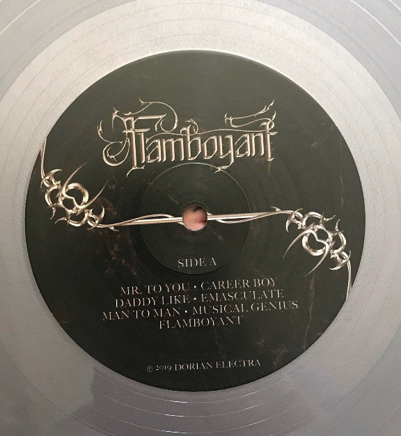 Dorian Electra - Flamboyant Silver Coloured Vinyl LP (Used)