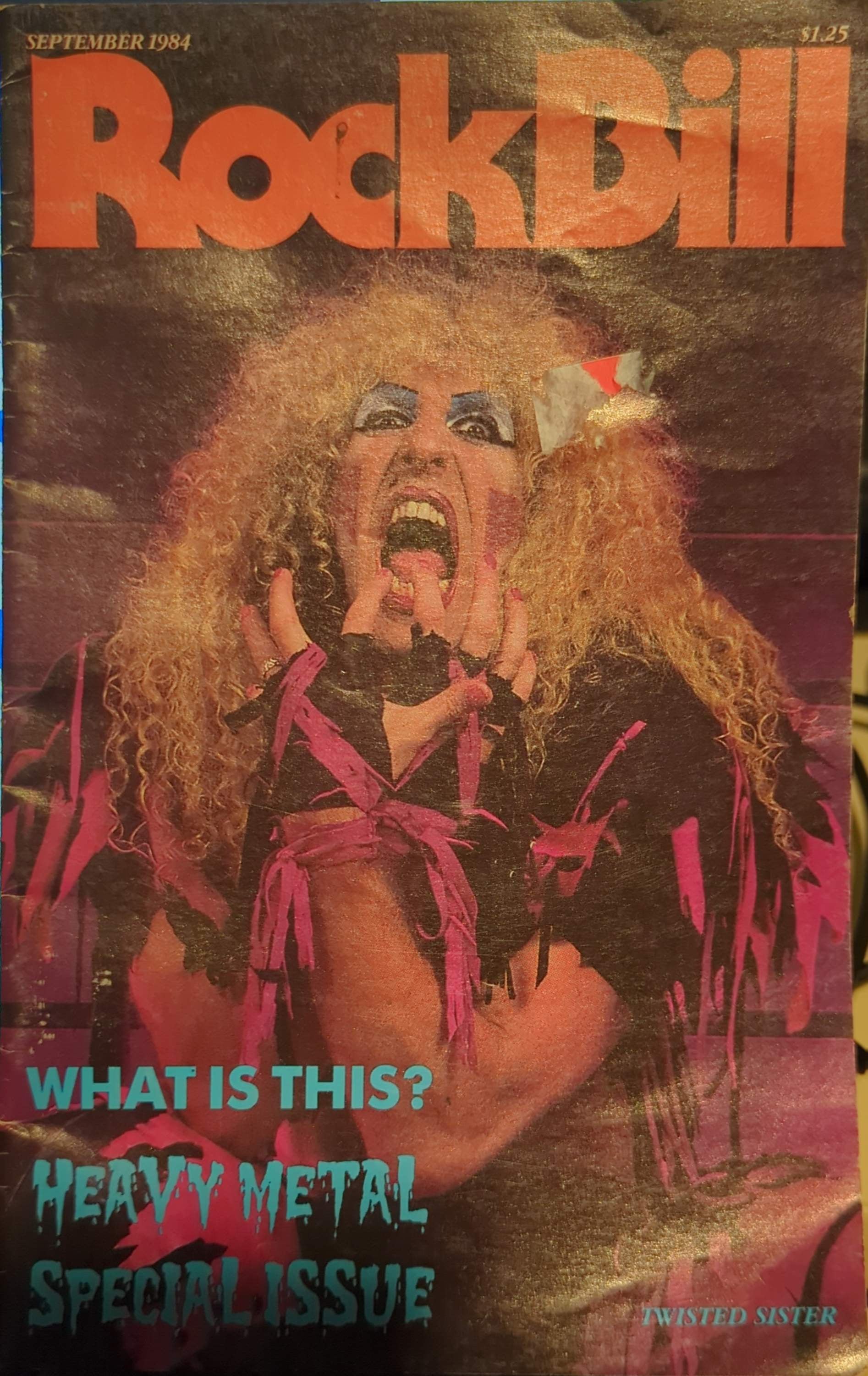 RockBill - Heavy Metal Special Issue (Twisted Sister) Magazine (Sep 1984)